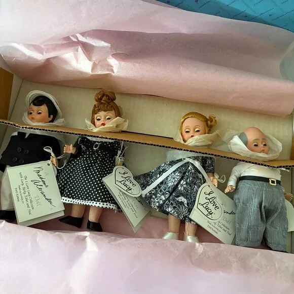 “I Love Lucy” Set Ltd Ed 1995 FAO Schwarz~Mme Alexander NRFB! - Picture 11 of 16